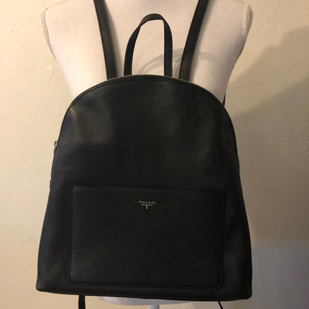 Tahari leather backpack